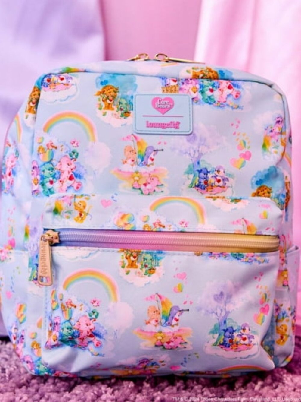LOUNGEFLY ♥ Care Bears Collectible Backpack Purse